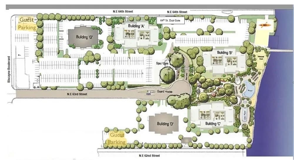 Area map of Nirvana Condominiums near the Miami Design District, Wynwood, and Legion Park